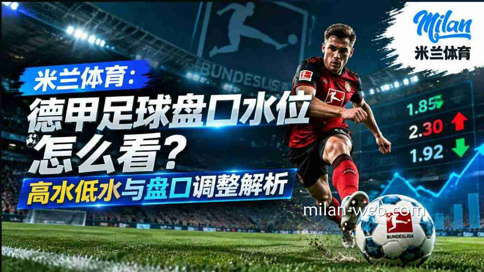 米兰体育：德甲足球盘口水位怎么看？高水低水与盘口调整解析
