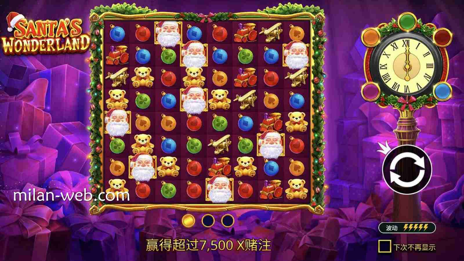 米兰体育PP电子圣诞仙境怎么玩？8×8消除规则和大奖机制详解