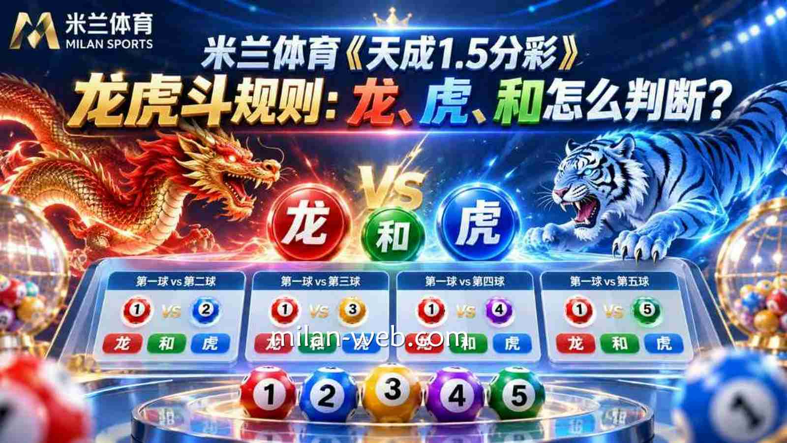 米兰体育 | 《天成1.5分彩》龙虎斗规则：龙、虎、和怎么判断？