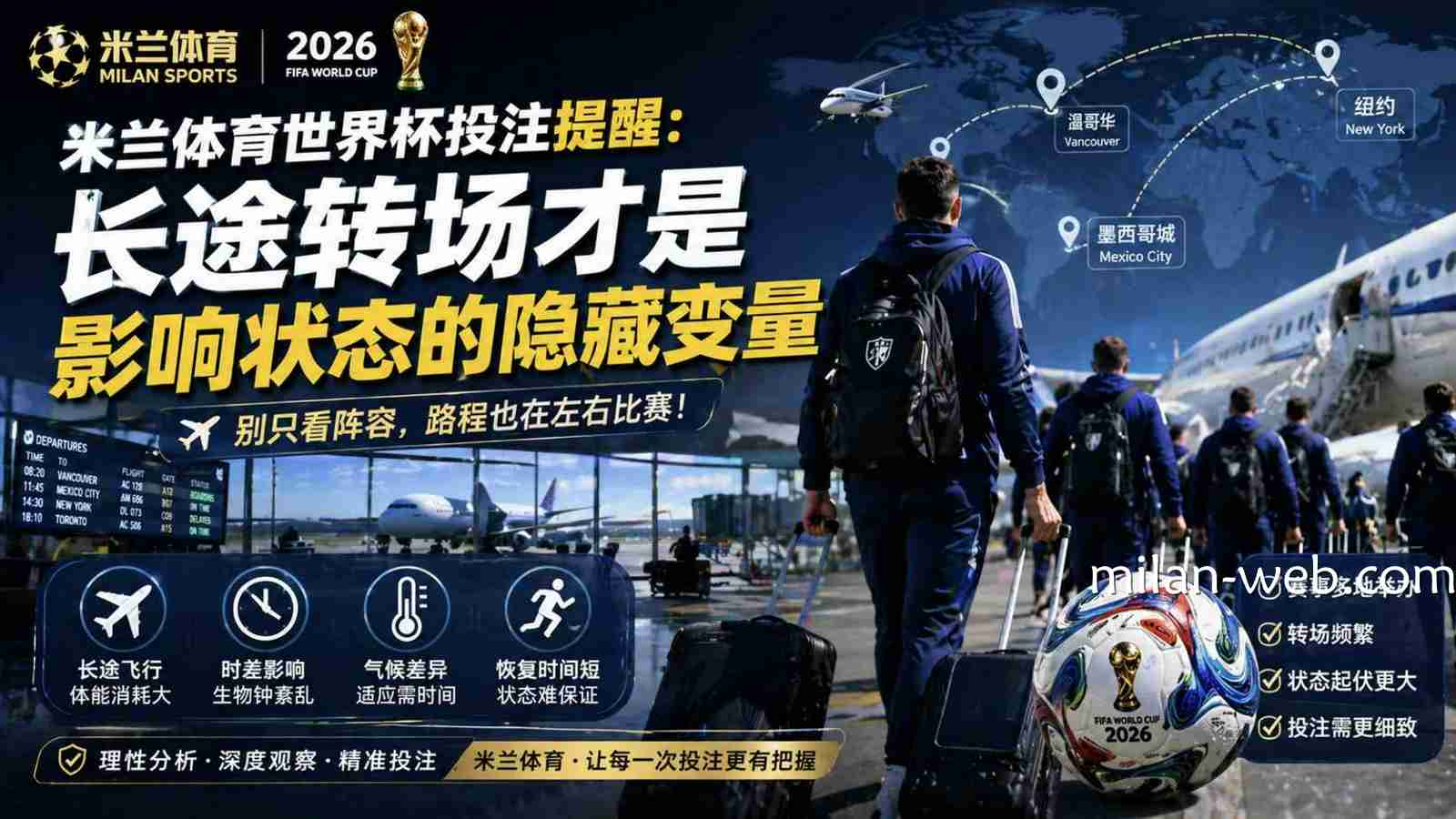 米兰体育世界杯投注提醒：长途转场才是影响状态的隐藏变量