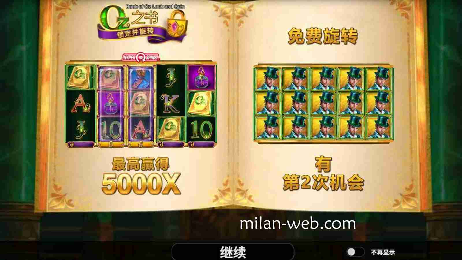 米兰体育《OZ之书》怎么玩？MG电子玩法规则详解