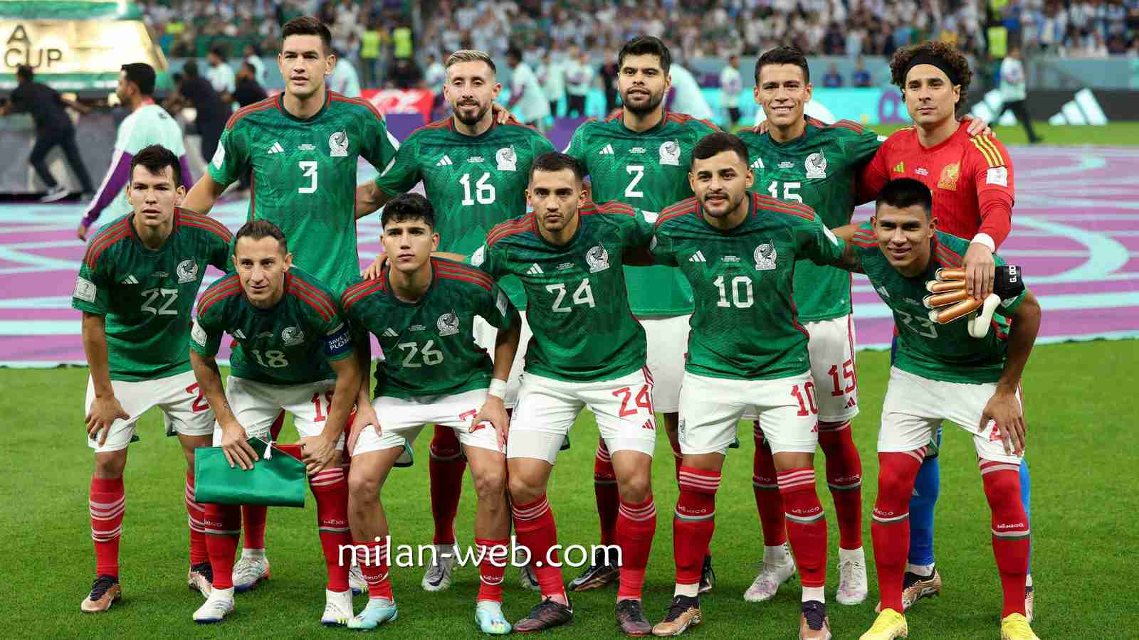 米兰体育 | 墨西哥国家队阵容